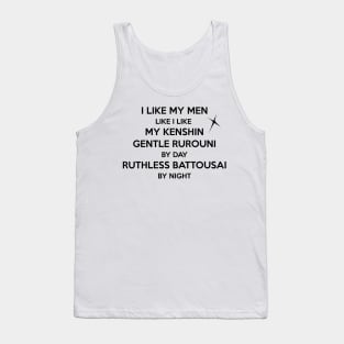 I like my men like I like my Kenshin Tank Top